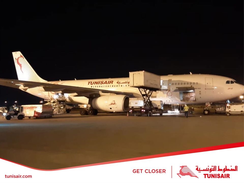 Arrivés de Deux avions TUNISAIR de la chine