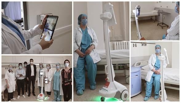 في تعاون مشترك بين Enova Robotics و أورنج تونس و Dräxlmaier: الروبوت " Zourni" يدخل حيّز العمل بمستشفى عبد الرحمان مامي