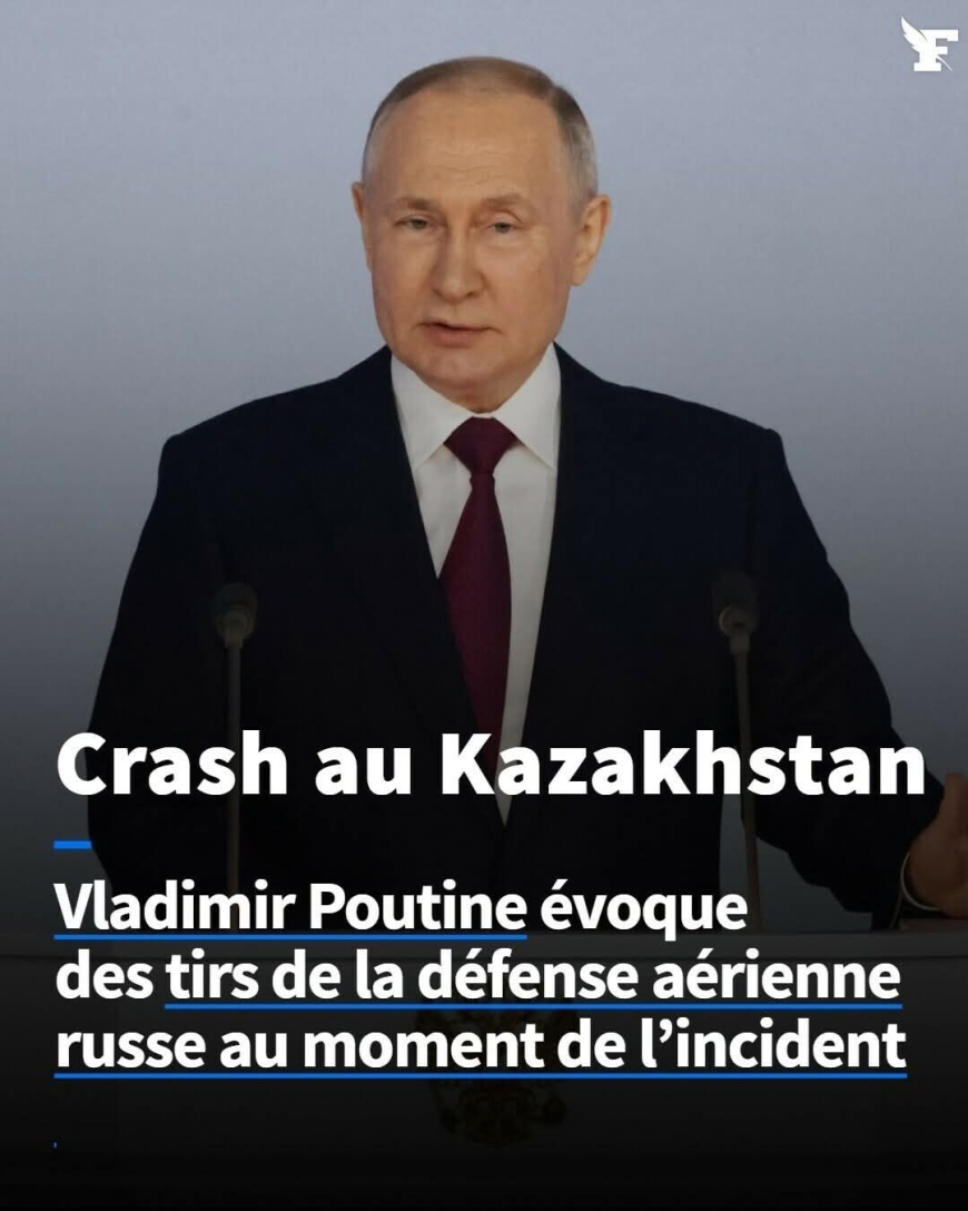 تحطم طائرة أذربيجان: بوتين  دفاعاتنا الجوية كانت نشطة وقت محاولتها الهبوط