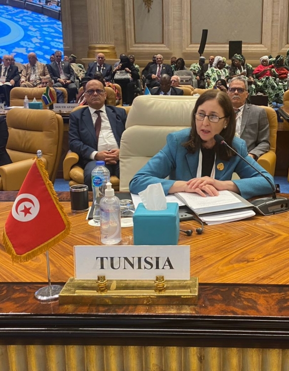 خلال مشاركتها في فعاليات المؤتمر الثالث عشر لمجلس وزراء التعاونيات الإفريقية بجمهورية مصر العربية: