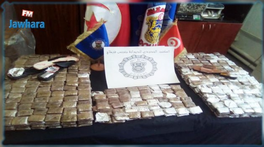 مطار قرطاج: إحباط تهريب 1097 صفيحة &quot;زطلة&quot;