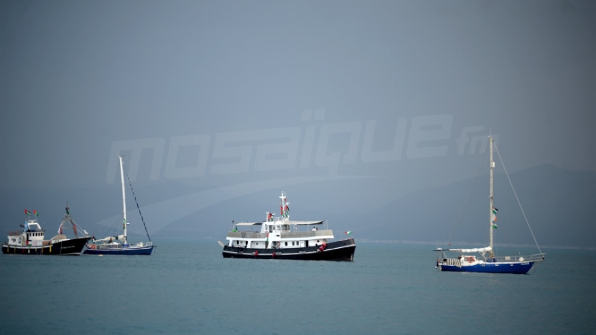 الاعتداء على سفينة أسطول الصمود في سيدي بوسعيد..إيداع أجنبي السجن