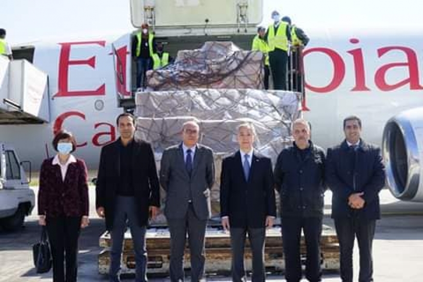 Don de la chine &agrave;  la tunisie